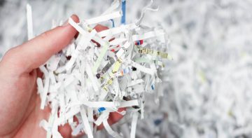 Paper shredder types of cuts
